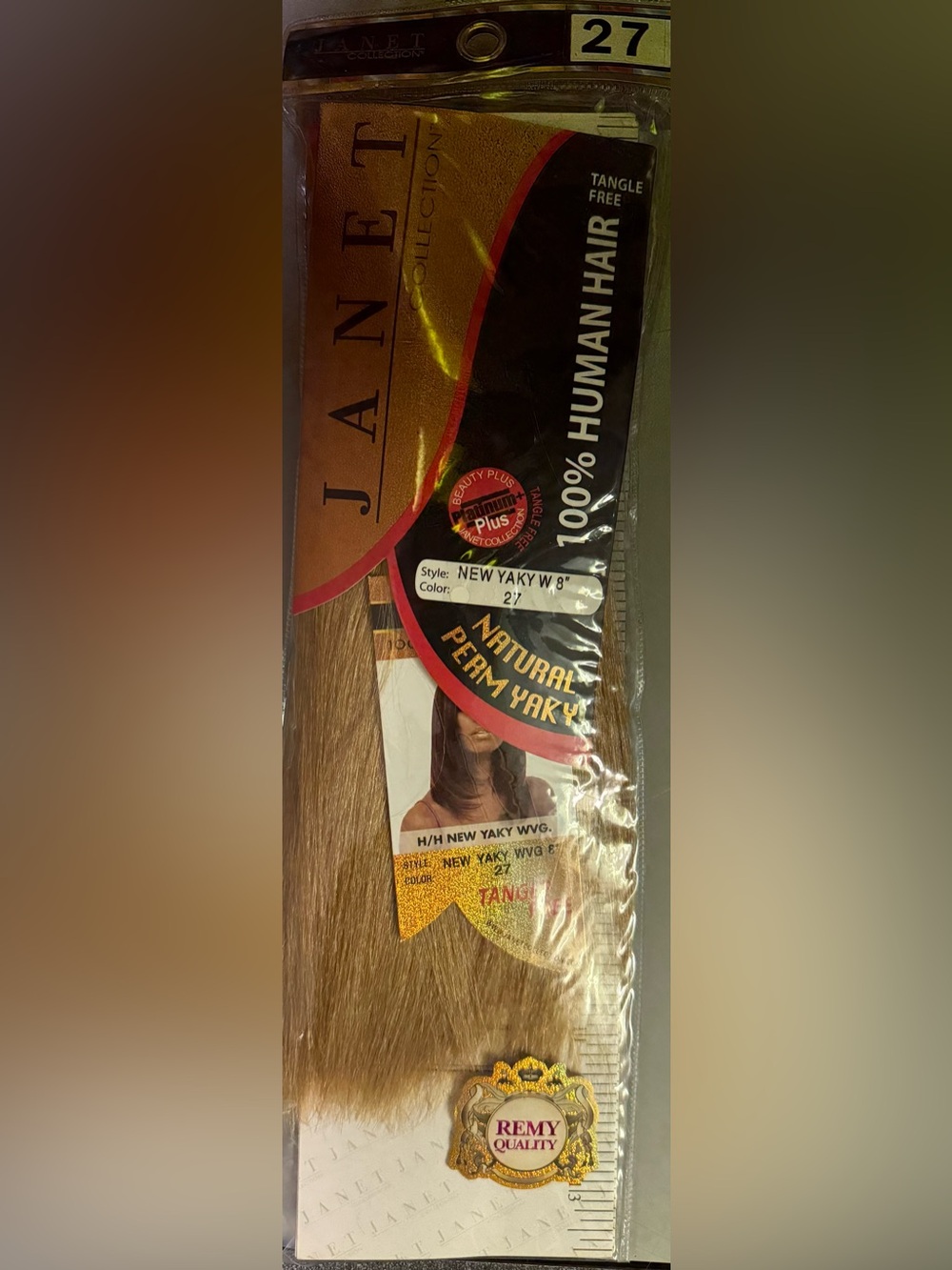 Janet Collection. 100% human hair. New Yaky. Perm yaky.